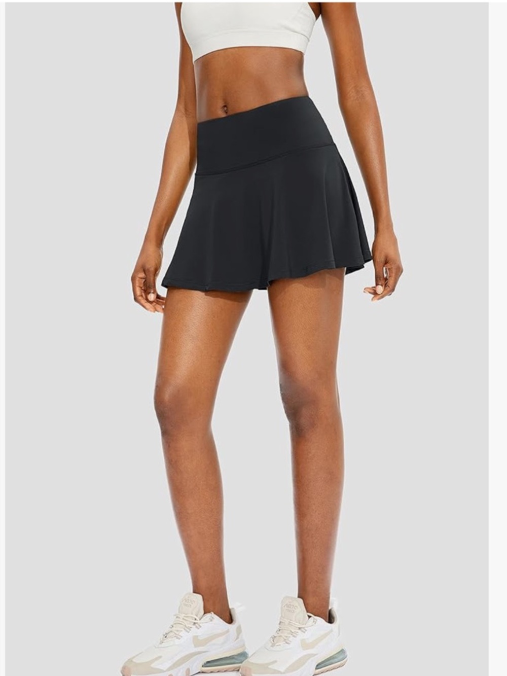 Women's Black Skort